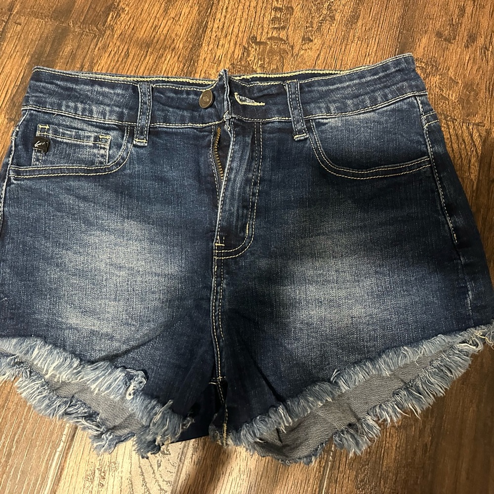 KanCan Blue Jean Shorts High-Waisted